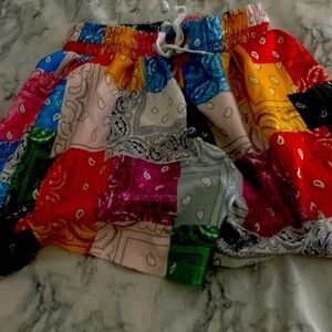Bandana summer shorts